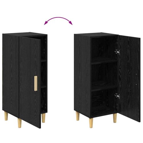 Служебен шкаф Черния дъб 34,5 x 34 x 90 см Инженерно дърво