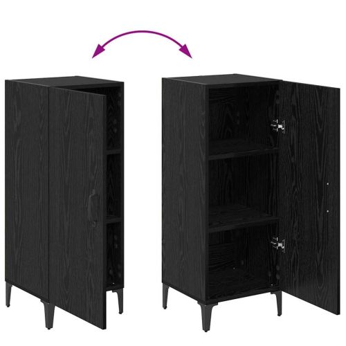 Служебен шкаф Черния дъб 34,5 x 34 x 90 см Инженерно дърво