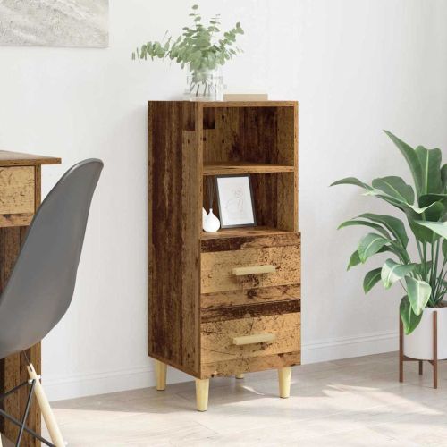 Служебен шкаф Старо дърво 34 x 34.5 x 90 см Инженерно дърво
