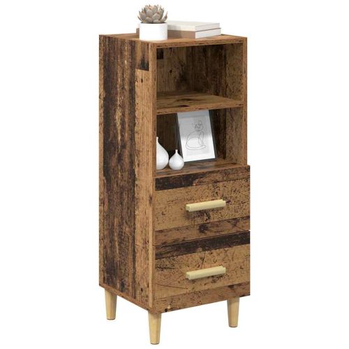 Служебен шкаф Старо дърво 34 x 34.5 x 90 см Инженерно дърво