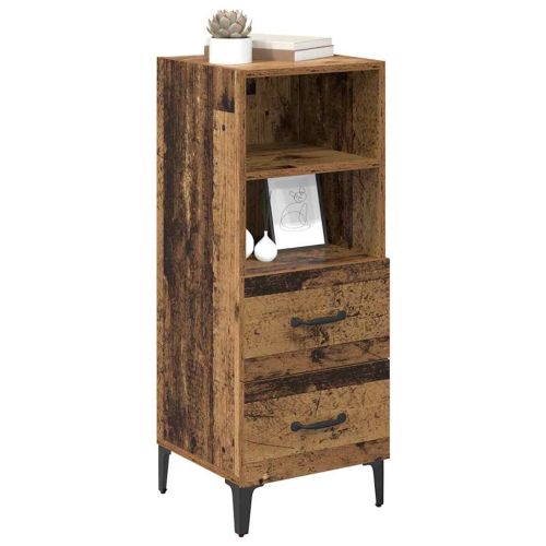 Служебен шкаф Старо дърво 34 x 34.5 x 90 см Инженерно дърво