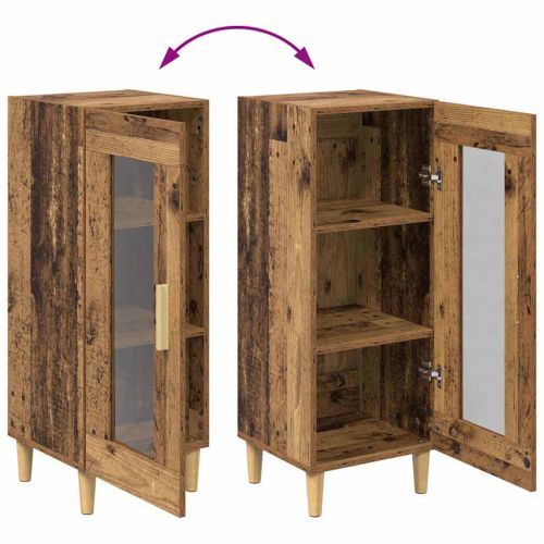 Служебен шкаф Старо дърво 34.5 x 32.5 x 90 см Инженерно дърво