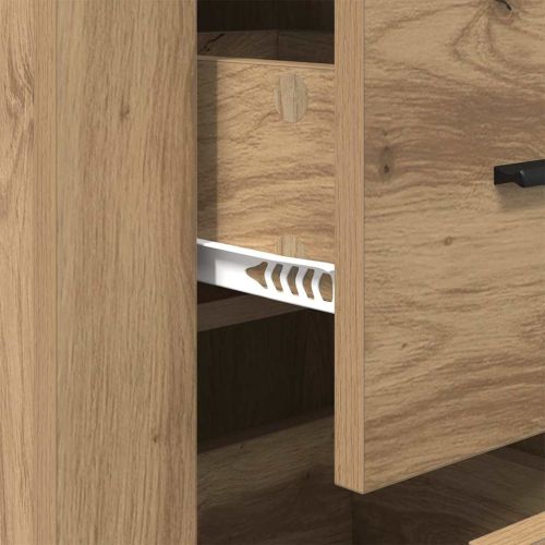 Служебен шкаф с чекмедже Дъб 40 x 33 x 70 см Инженерно дърво