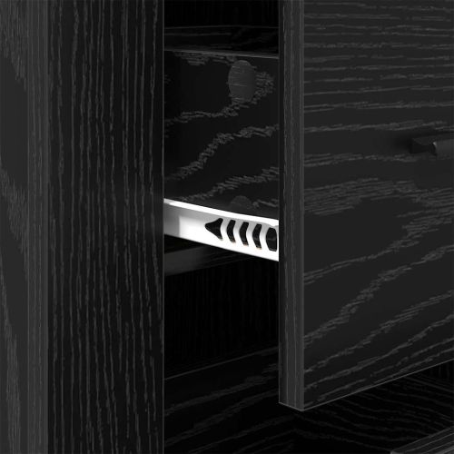 Служебен шкаф Черния дъб 40 x 33 x 70 см Инженерно дърво