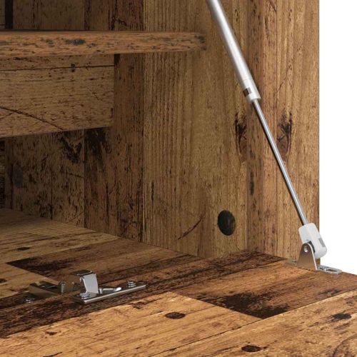 Шкаф за обувки Старо дърво 100 x 35 x 38 см Инженерно дърво