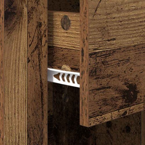 Нощен шкаф Старо дърво 35 x 50 x 60 см Инженерно дърво