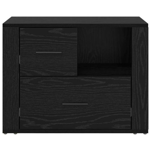 Нощен шкаф Черния дъб 35 x 60 x 50 см Инженерно дърво