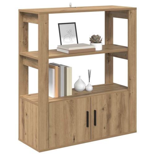 Служебен шкаф дъб артизан 30 x 80 x 90 см Инженерно дърво