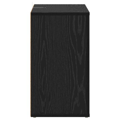 Служебен шкаф Черния дъб 80 x 30 x 53 см Инженерно дърво