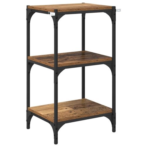 Шкаф за книги Старо дърво 40 x 33 x 70,5 см