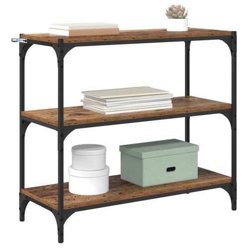 Шкаф за книги Старо дърво 80 x 33 x 70,5 см