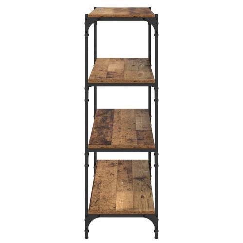 Шкаф за книги Старо дърво 100 x 33 x 100 см