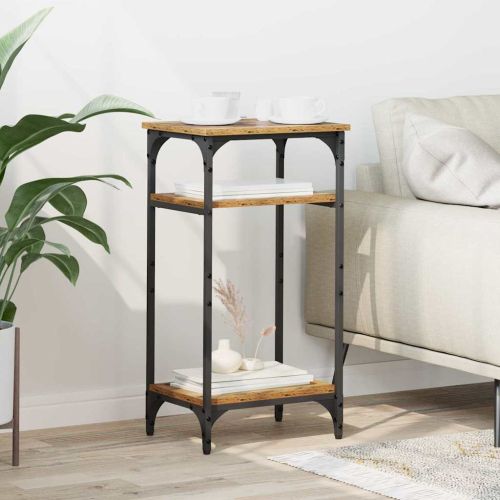 Странична маса Старо дърво 40 x 30 x 75 cm Инженерно дърво