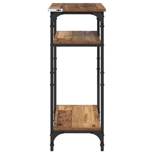 Странична маса Старо дърво 40 x 30 x 75 cm Инженерно дърво