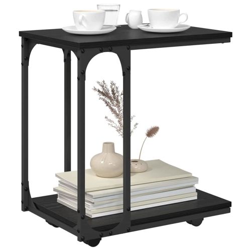 Странична маса Черния дъб 50 x 35 x 55.5 см Инженерно дърво