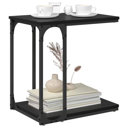 Странична маса Черния дъб 50 x 35 x 52 cm Инженерно дърво