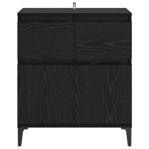 Служебен шкаф с чекмедже Черния дъб 60 x 35 x 70 cm