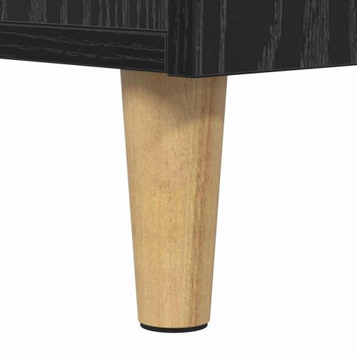 Нощен шкаф 2 pcs Черния дъб 40 x 35 x 70 см Инженерно дърво