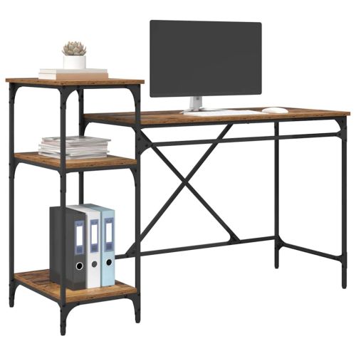 Бюро Старо дърво 135 x 50 x 90 cm Инженерно дърво