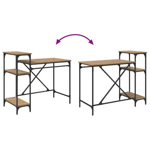Бюро Дъб 105 x 50 x 90 cm Инженерно дърво