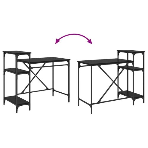 Бюро Черния дъб 105 x 50 x 90 cm Инженерно дърво