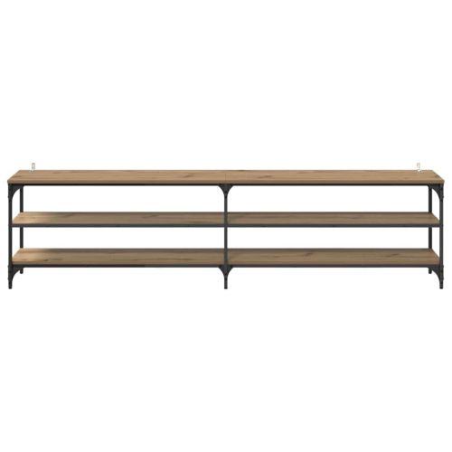 ТВ шкаф Дъб 200 x 30 x 50 cm Инженерна дървесина и желязо