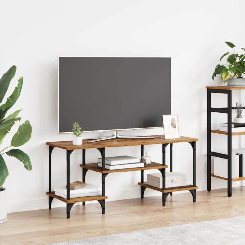 ТВ шкаф Старо дърво 102 x 35 x 45,5 см