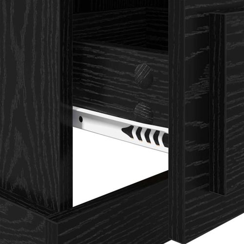 Нощен шкаф Черния дъб 39 x 39 x 67,5 см Инженерно дърво