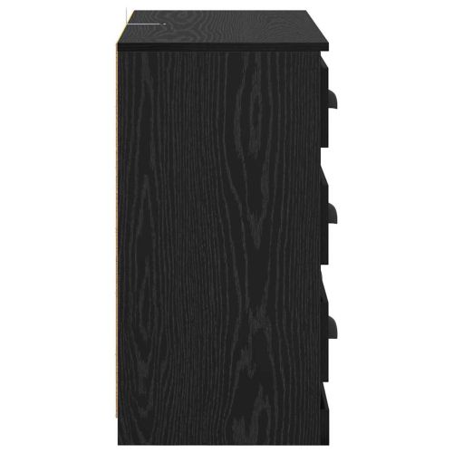 Служебен шкаф Черния дъб 70 x 35,5 x 67,5 см Инженерно дърво