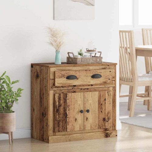 Висок шкаф Старо дърво 70 x 35,5 x 67,5 см Инженерно дърво