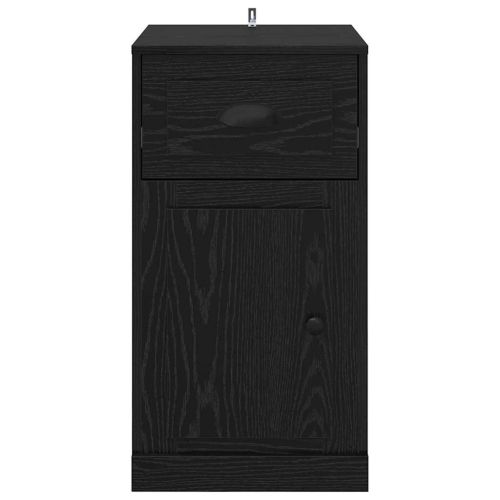 Страничен шкаф Черния дъб 40 x 50 x 75 см Инженерно дърво