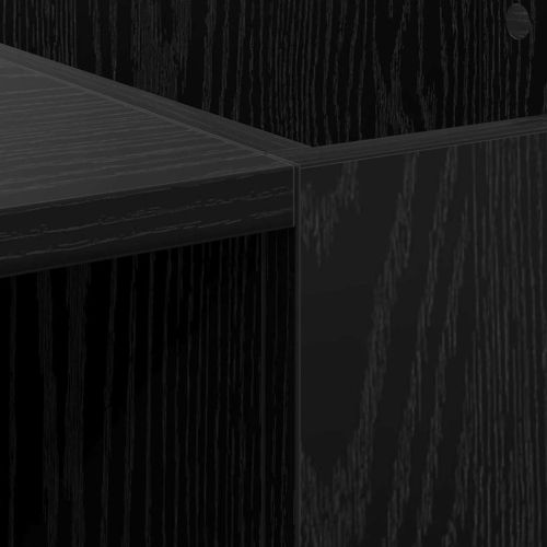 Шкаф за грамофонни плочи Черния дъб 121 x 38 x 48 cm