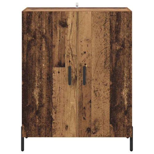 Служебен шкаф Старо дърво 69,5 x 34 x 90 см Инженерно дърво