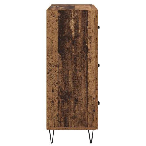 Служебен шкаф с чекмедже Старо дърво 69,5 x 34 x 90 см