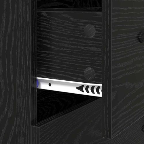 Служебен шкаф с чекмедже Черния дъб 69,5 x 34 x 90 см