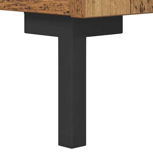 Служебен шкаф с чекмедже Старо дърво 69,5 x 34 x 90 см