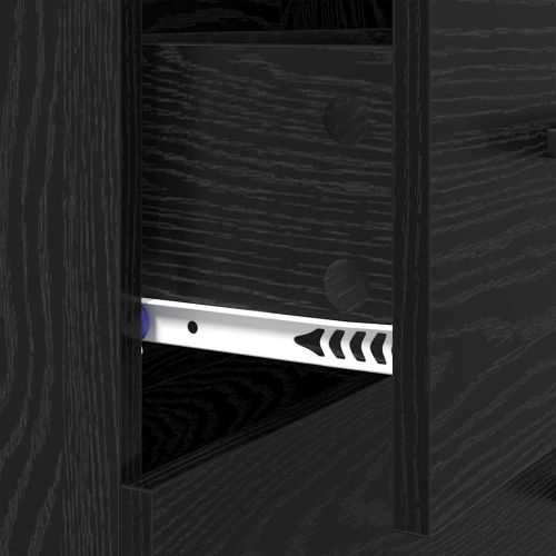 Служебен шкаф с чекмедже Черния дъб 69,5 x 34 x 90 см