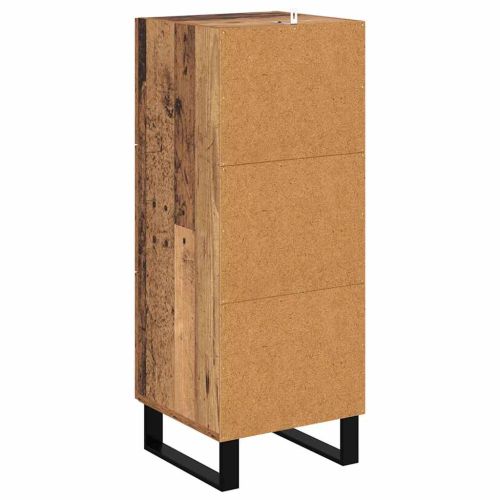 Служебен шкаф с чекмедже Старо дърво 34,5 x 34 x 90 см