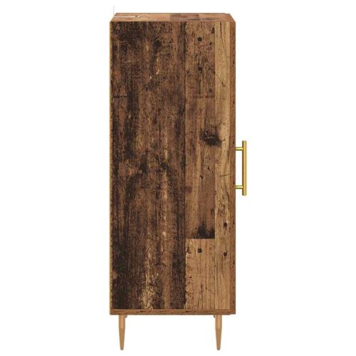 Служебен шкаф Старо дърво 34 x 34.5 x 90 см Инженерно дърво