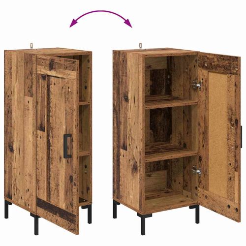 Служебен шкаф Olden Старо дърво 34,5 x 34 x 90 см