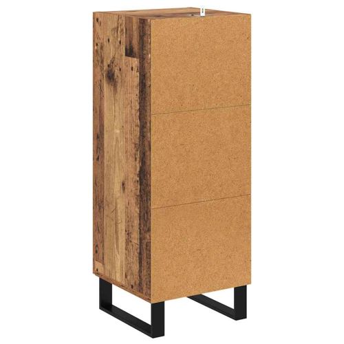 Служебен шкаф Старо дърво 34,5 x 34 x 90 см