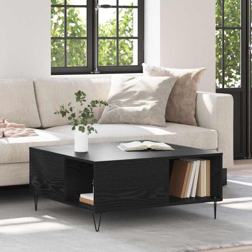 Масичка за кафе Черния дъб 80 x 80 x 36,5 см Инженерно дърво