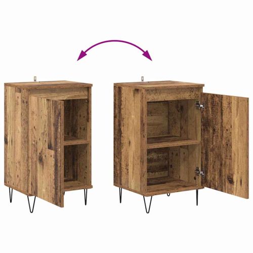 Служебен шкаф Старо дърво 40 x 35 x 70 см Инженерно дърво