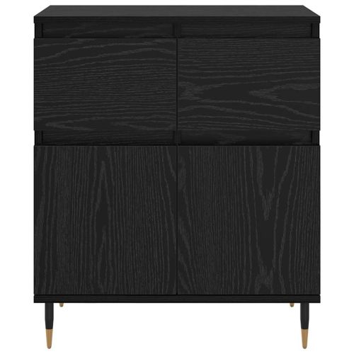 Служебен шкаф с чекмедже Черния дъб 60 x 35 x 70 cm