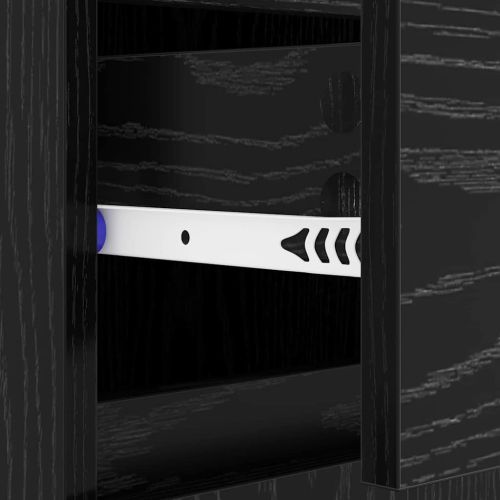 Служебен шкаф с чекмедже Черния дъб 60 x 35 x 70 cm