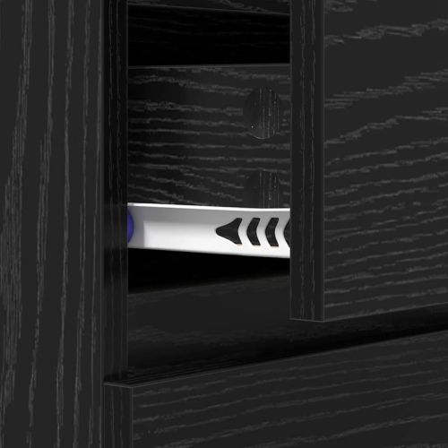 Служебен шкаф с чекмедже Черния дъб 60 x 35 x 70 cm