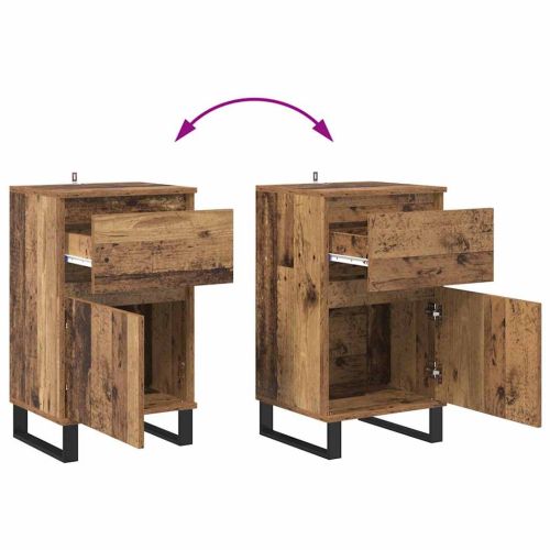 Служебен шкаф Старо дърво 35 x 40 x 70 см Инженерно дърво