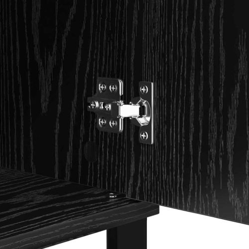 Служебен шкаф Черен дъб 35 x 40 x 70 см Инженерно дърво