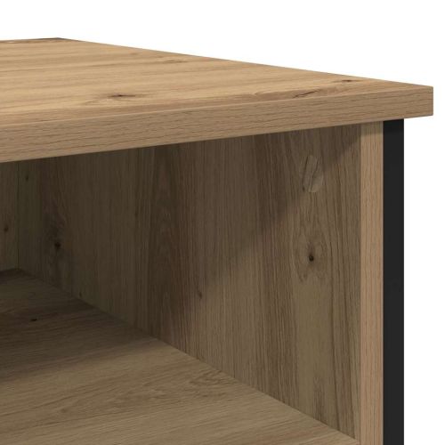 Нощен шкаф 2 pcs Дъб 40 x 42 x 60 см Инженерно дърво