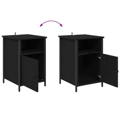 Нощен шкаф Черния дъб 40 x 42 x 60 см Инженерно дърво